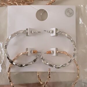 Hoop Earrings (medium Sized)